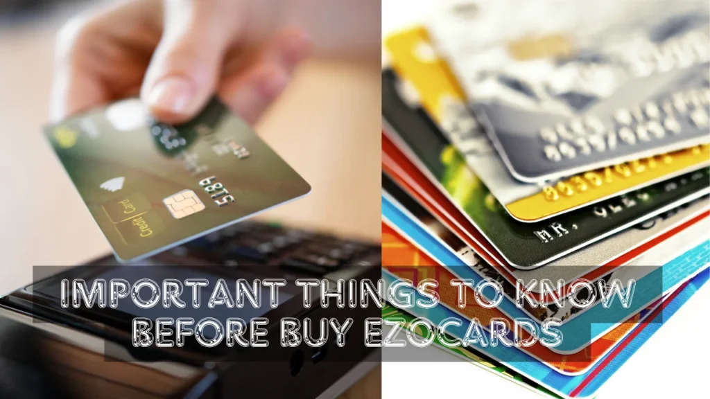 Important Things to Know Before Buy Ezocards