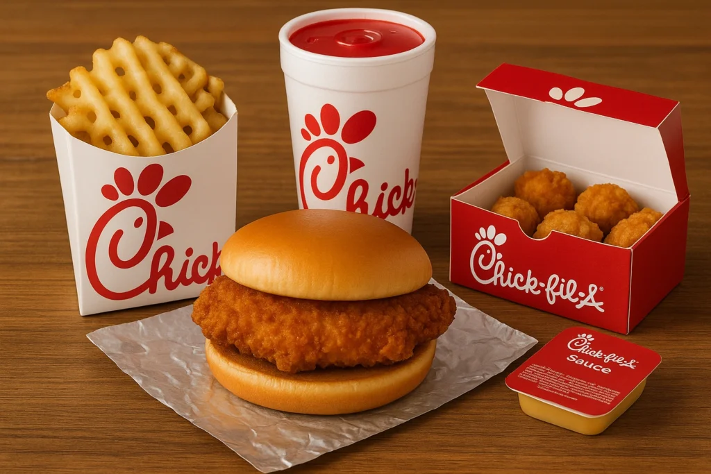 Overview of Chick fil a Menu