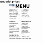 ihop senior menu with prices